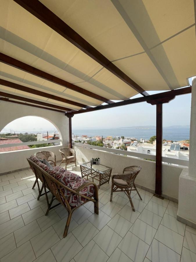 180° View To Sea Villa Vathí Eksteriør bilde