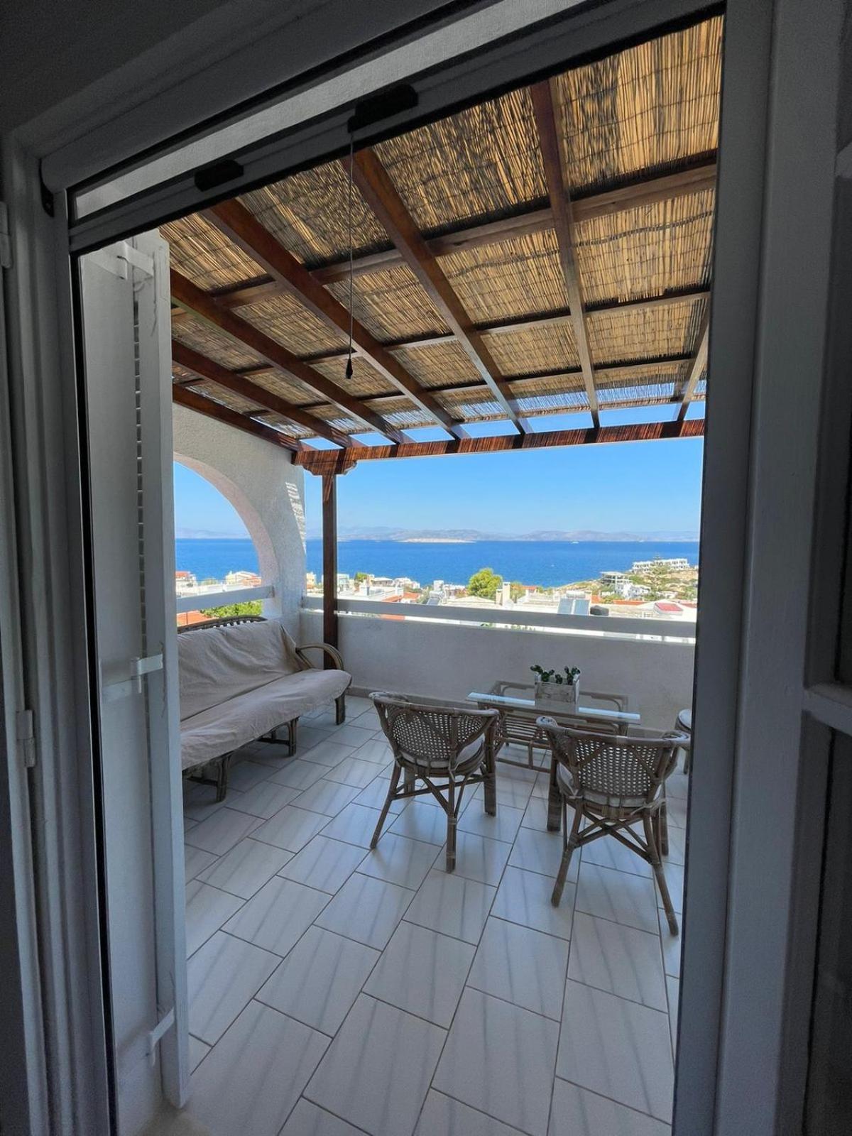 180° View To Sea Villa Vathí Eksteriør bilde